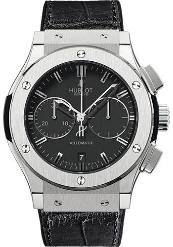 Replica Hublot Classic Fusion 45mm Chronograph Titanium Watch 521.NX.1170.LR