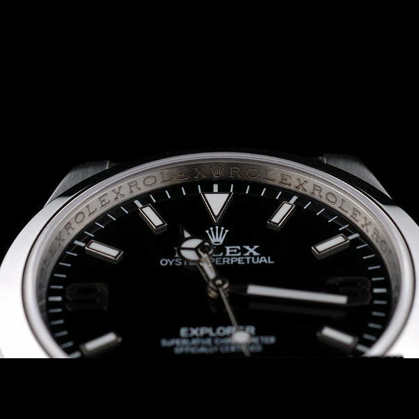 Rolex Explorer Stainless Steel Bezel Black Dial new58948